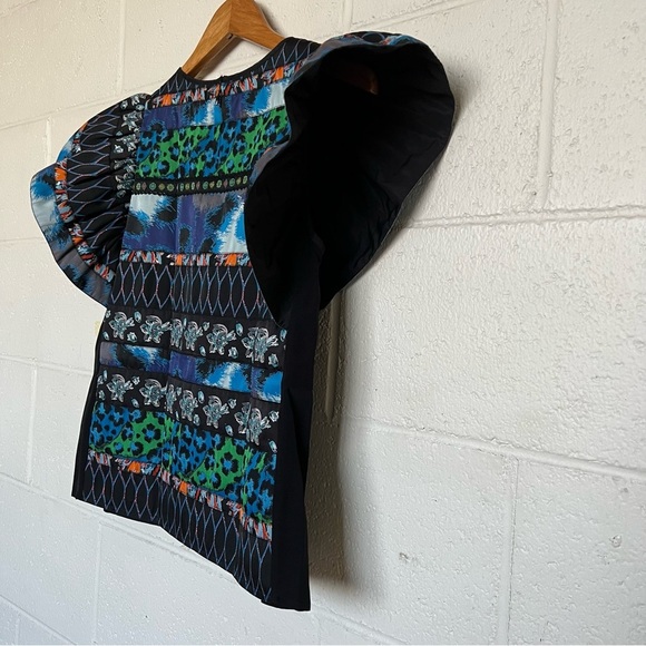 Kenzo x HM Multicolor Patterned Top-Size 6 - Picture 4 of 7